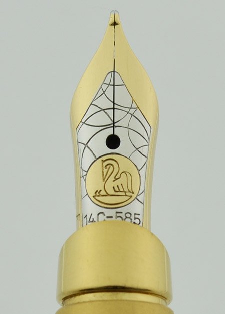 Pelikan Celebry 590 Fountain Pen (1997) - Gold Cap, Sapphire Blue